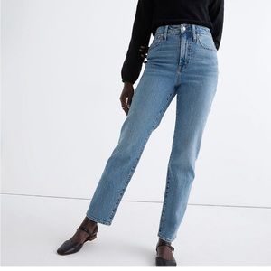 Madewell Perfect Vintage Straight Jeans Curvy Fit